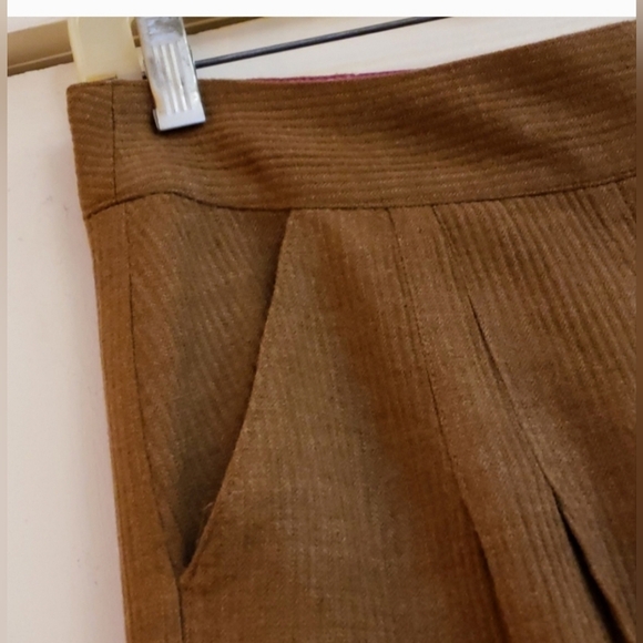 Diane von Furstenberg Tan Pants Size 2 - Picture 3 of 14